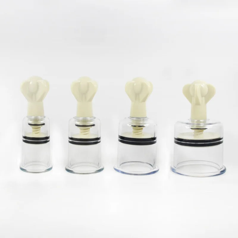 Vacuum Suction Cupping Cup Nipple Enhancer Massage Vacuum Cans Plastic Enlarger Suction Enlarger Body Breast Massager Cups