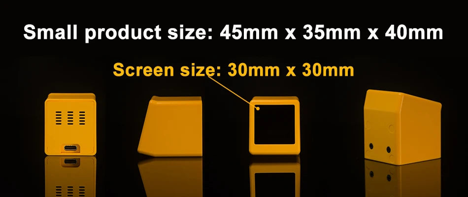 GeekMagic Ultra Smart WiFi Weather Forecast Station Bed Clock for Desktop Decoration, photo Album with Gif Animation