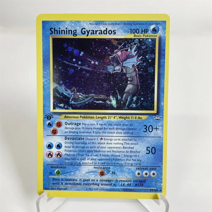 Holographic PKM Collection Cards PTCG Proxy Card Blue Core Paper Card Kids PKM Dark Raichu/Dragonite/Umbreon/Suicunc