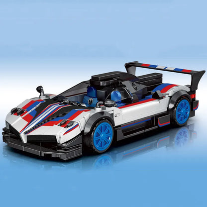 SEMBO Famous Car Series Sports Car Assemblage Building Blocks Kits Racing Vehicle Model Bricks Kids Toys for Boys Christmas Gift