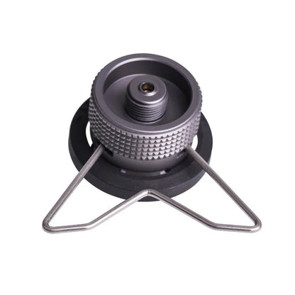 Outdoor Portable Gas Tank Converter Camping Butane Adapter With Bracket  For Picnic Hiking Camping Equipment