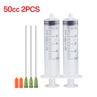 50ml syringe 2Pcs