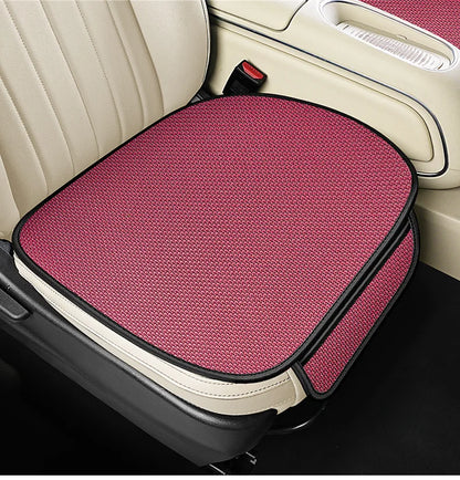 Breathable Ice Silk Car Seat Cushion Non-slip and Wear-resistant  Car Seat Cover, Square / Long / 3-Piece Set Available