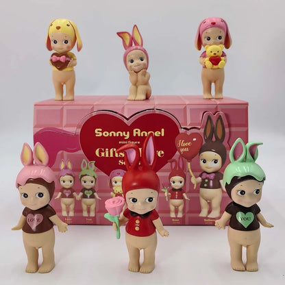 Sonny Angel Mini Figure Gifts Of Love Series Chocolate Mysterious Surprise Blind Box Toy Cure Doll Lucky Mascot Girls Gifts