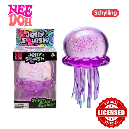 High Quality Needoh Nice Cube Fuzz Ball Jellyfish Squishy Blind Box Soft Stress Relief Toy Cute Relaxing Squeeze Sensory Toy