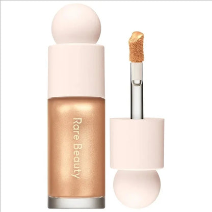 Rare Beauty Always Sunny Happy Sol Silky Three-dimensional Bronze Contour Stick Natural Matte Blusher Highlight Gloss Mirror
