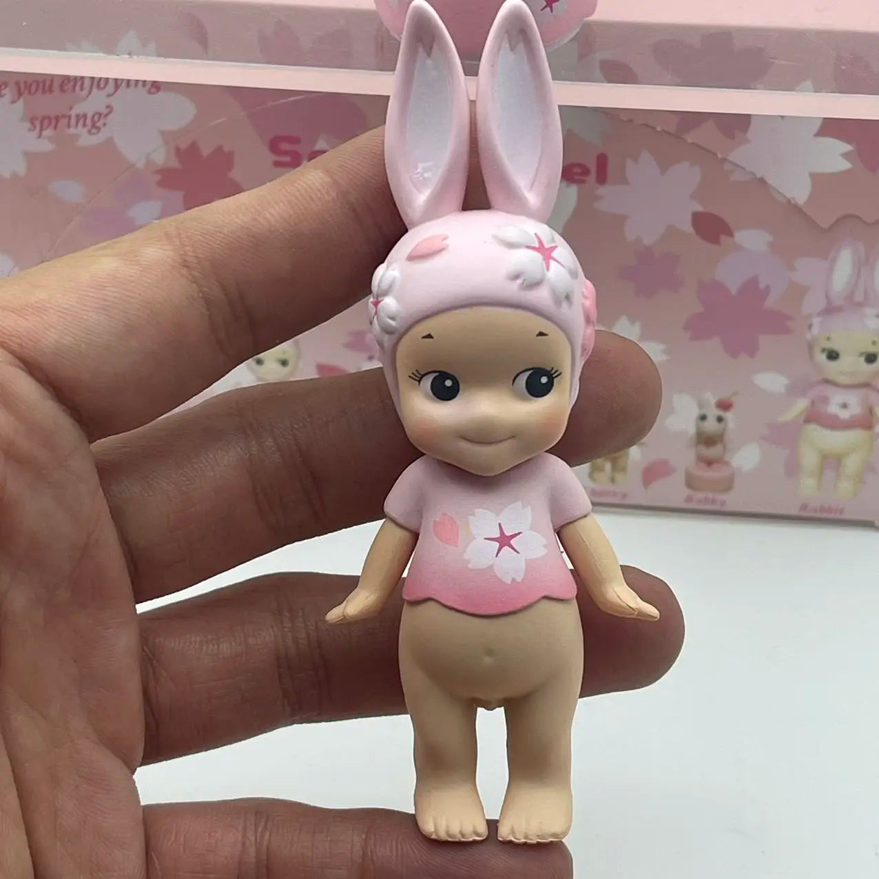 Sonny Angel Cherry Blossom Series Pink Blind Box Toys Anime Action Figure Model Original Ornament Children's Birthday Gifts