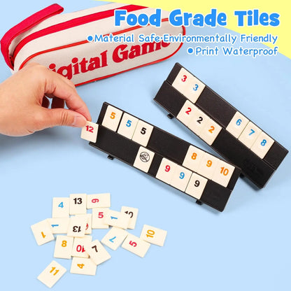 Israeli Mahjong Digital Mahjong Cards Table Game toys Leisure Gathering Multiplayer Board Games Props party game for adults