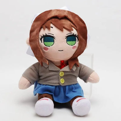 Exquisite Monika Plush Toys Literature Club Soft Terrifying Game Peripherals Ornaments Collection Decoration Gifts For Friends