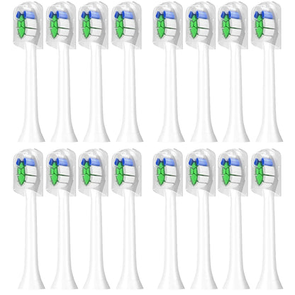 4/8/12/16 Pcs Replacement Toothbrush Heads Compatible with Philips Sonicare Electric Toothbrush Refills for 1100 2100 4100 5100
