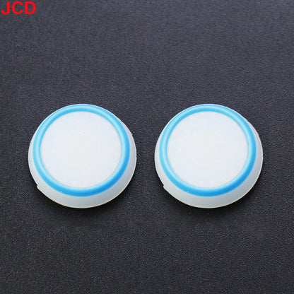 JCD 2pcs For PS3 PS4 PS5 Xbox one/360/Series S X Switch Pro Game Controllers Thumb Silicone Stick Grip Cap Cover Accessory