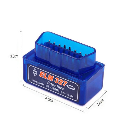 16 PIN Interface V2.1 ELM327 OBD2 Mini Code Reader Scan Tool Car Scanner For Android Diagnostic-Tool OBDII OBD 2 For A