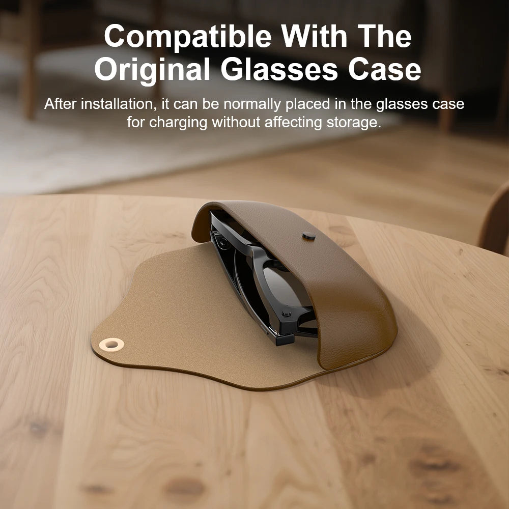 HIBLOKS For Ray-Ban Meta & Gen 2 Wayfarer RW4012/RW4008/RW4006 Skyler Headliner & Oakley Meta HSTN Smart Glasses Shading Sticker