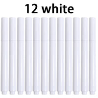 12Pcs white