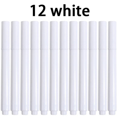 Liquid Chalk Erasable Pen 3-100Pcs White Marker for Glass Windows Blackboard Chalkboard Whiteboard Marker Drawing Chalk Pens
