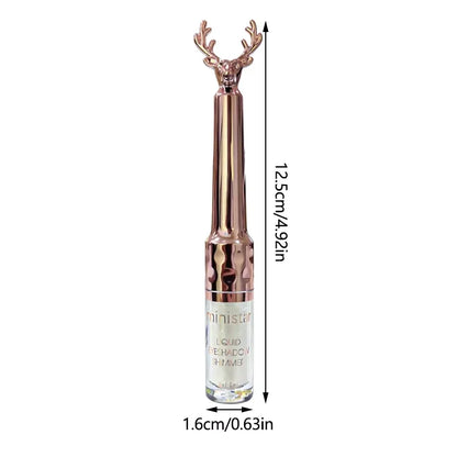 Liquid Eyeshadow & Eyeliner, Waterproof Long‑Lasting, Pearl Glitter Portable Women Eye Makeup, Christmas Halloween Gift