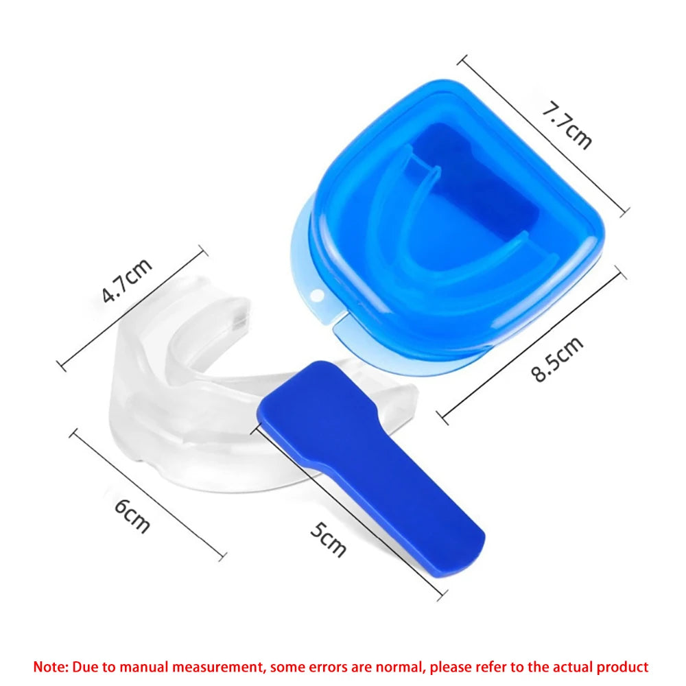 New White Box Anti-Snoring Sleep Aid Mouth Guard for Bruxism & Snoring | Anti Grinding Dental Night Guard