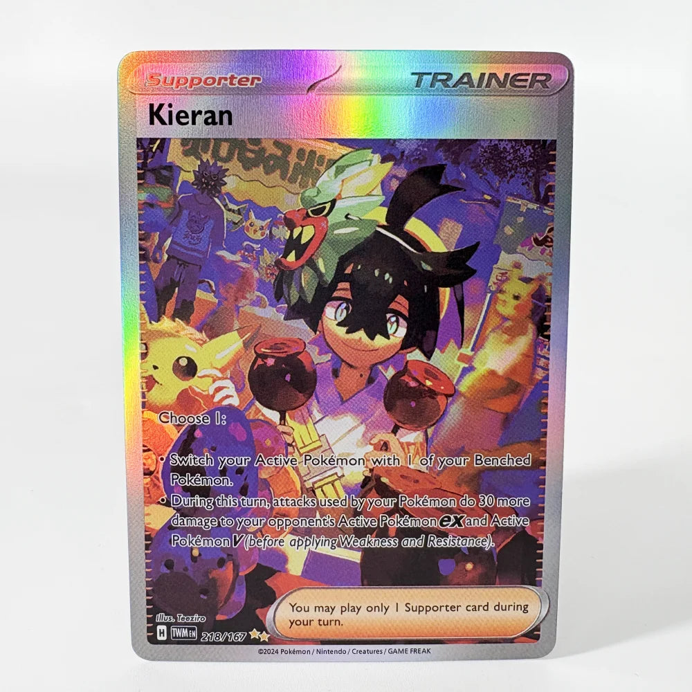 PKM Single Foil Cards Kieran Suicune Eevee$Snorlax Buddy-Buddy Poffin Eevee Classic Game Collection Cards PTCG Proxy Cards