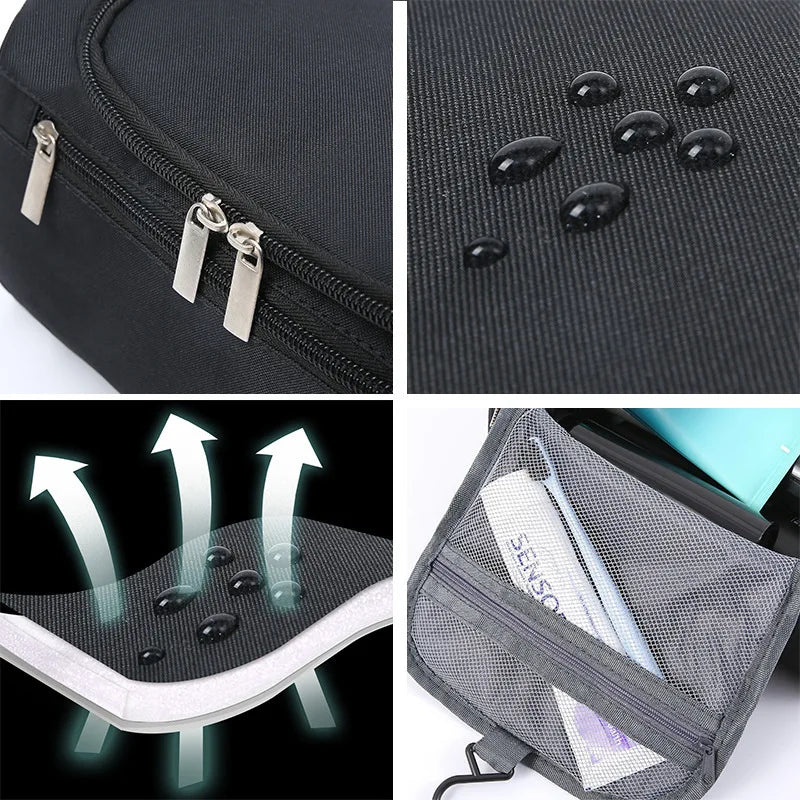 Clearance_Hanging Travel Toiletry Bag Organizer & Bathroom Hygiene Dopp Kit with Hook for Traveling Accessories Toiletries Bathr