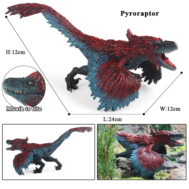 Oenux Jurassic Dinosaur Spinosaurus Indominus Rex Action Figures Open Mouth Tyrannosaurus Animals Model Collection Kid Toy Gift