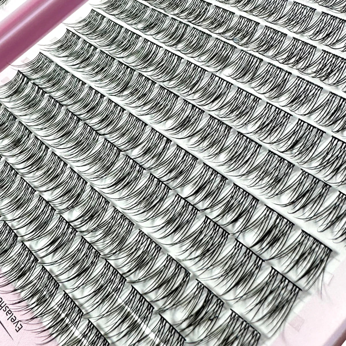 Big Capacity 32 Rows Self Grafting Mermaid Styled Sectioned False Eyelashes For Personal Fashionable Diy Use