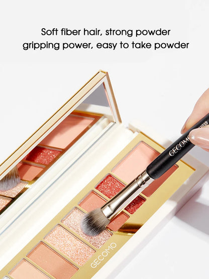 Double-headed painting eyeshadow brush novice makeup brush soft hair does not eat powder natural dizzy dye easy makeup