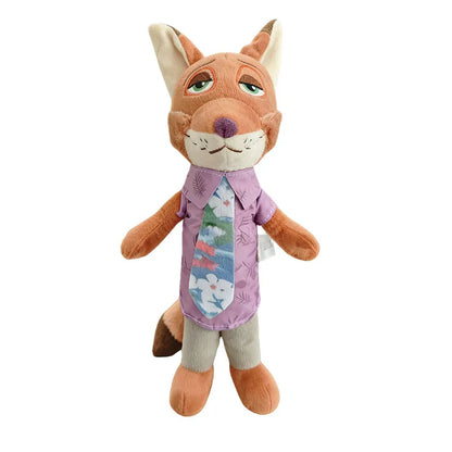 NEW Disney Cartoon Anime Movie Zootopia Plush Toy Fox Nick Wilde Rabbit Judy Hopps Doll Soft Stuffed Animals Xmas Gifts