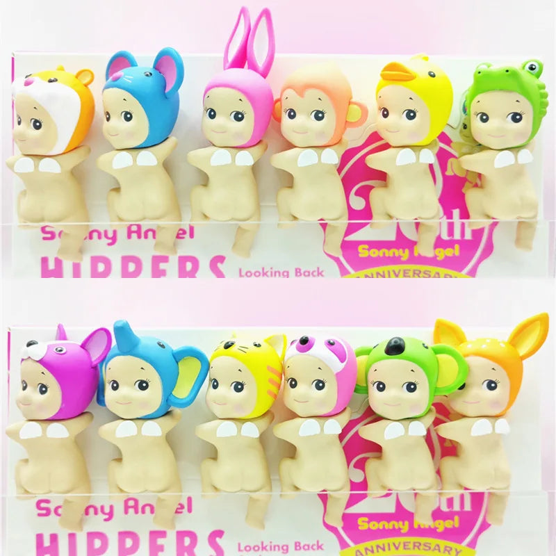 Sonny Angel Blind Box Toys Hippies kawaii Anime Action Figures Mobile Computer Decoration Collection Birthday Christmas Gifts