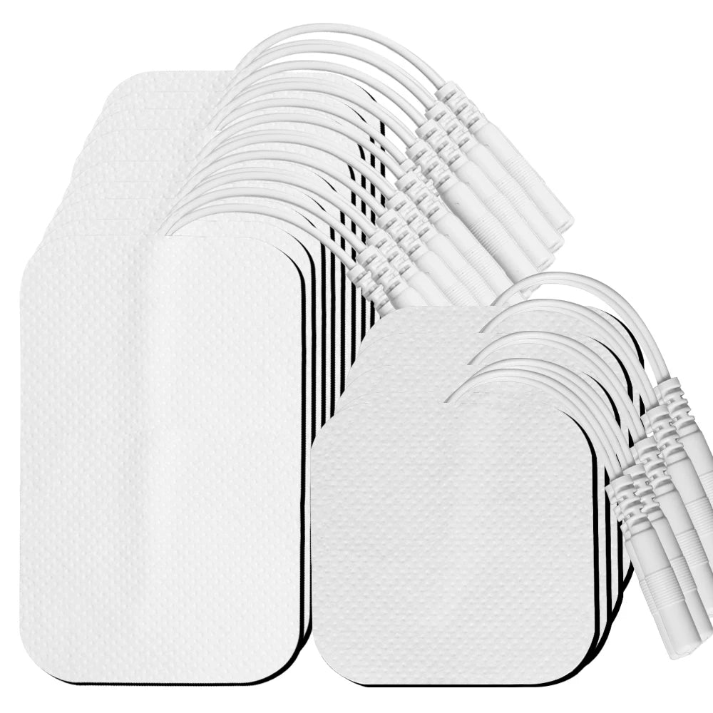 10/20/50Pcs Tens Electrode Pads Gel Self-adhesive Patches For Acupuncture Massager Slimming Pulse EMS Muscle Stimulator Sticker