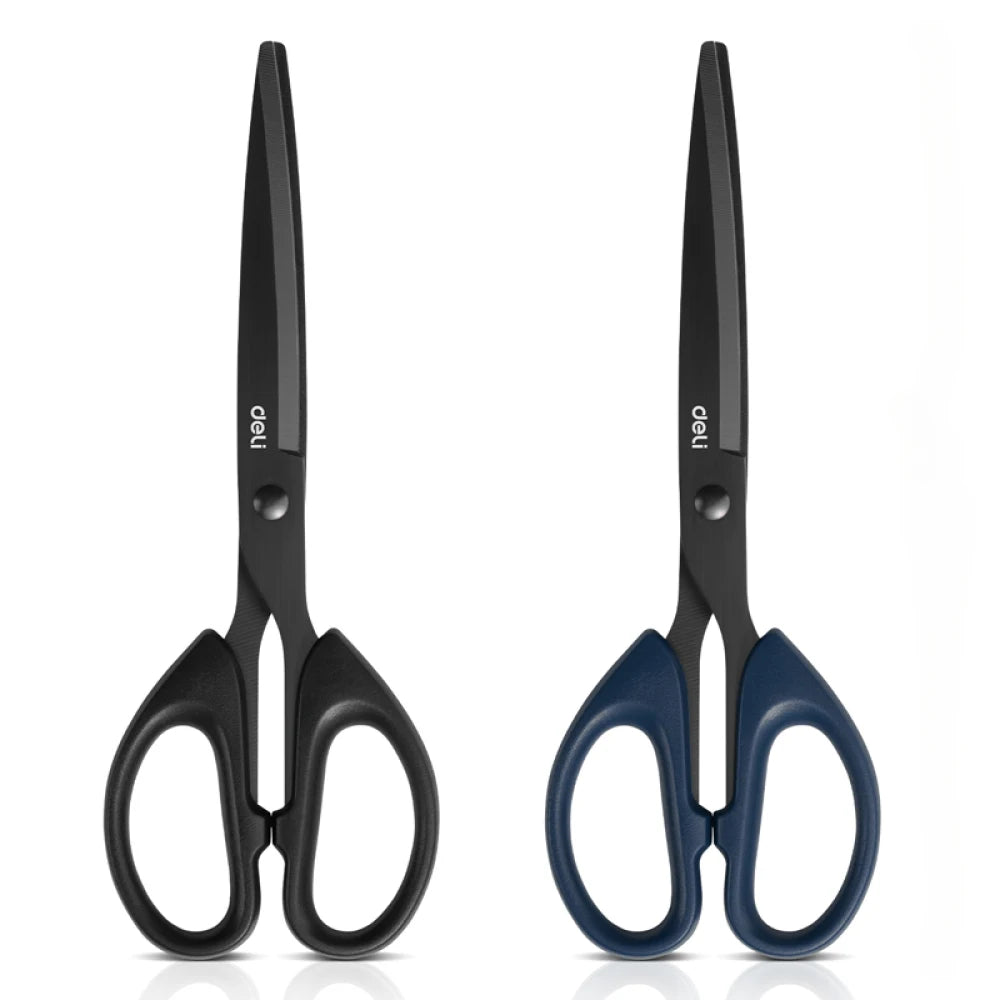 1/2Pcs 210/175mm Black Stainless Steel Scissors Business Office Stationery Home Tailor Shears Kitchen Knife Cutter Cutting