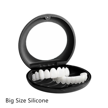 SowSmile Silicone Gel Perfect Smile Dental Hygiene Upper Lower Fake Teeth Cover Veneers Dentures Braces Whitening Products Mold