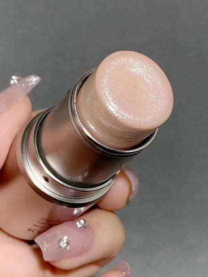 KAXIER High Gloss Stick Highlighter Blush Water Light Shimmer Waterproof Face Contour Illuminator Brighten Contouring Rouge