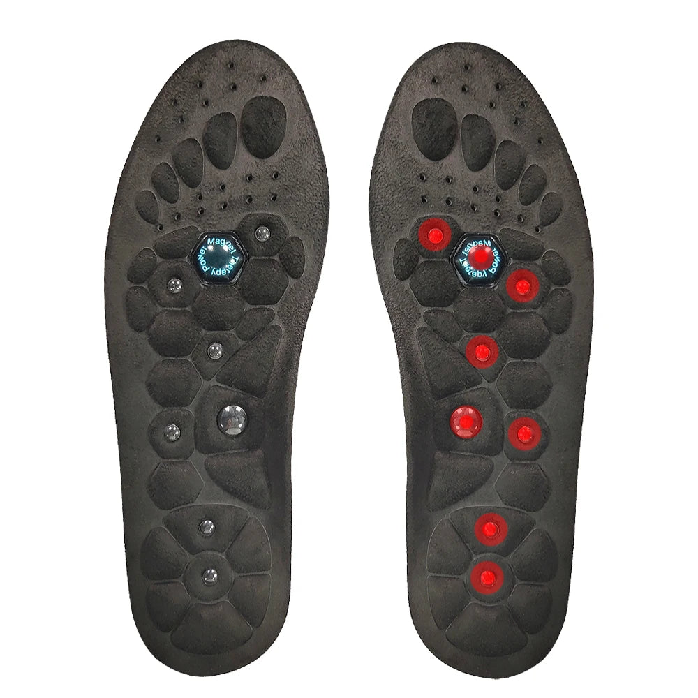 Magnetic Comfortable Acupoint Massage Insoles for Men Women EVA Foot Massage Sports Arch Support Insoles Orthopedic Shoe Inserts