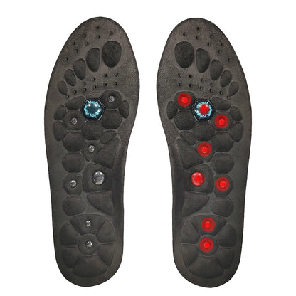 Magnetic Comfortable Acupoint Massage Insoles for Men Women EVA Foot Massage Sports Arch Support Insoles Orthopedic Shoe Inserts
