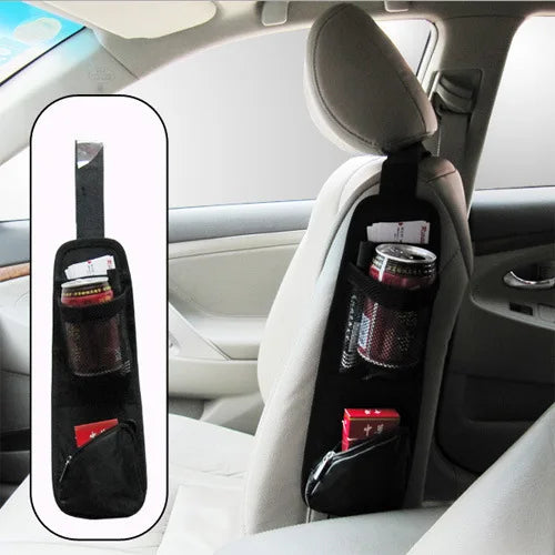 Car Seat Organizer Multifunctional Oxford Fabric Car Back Multi Pocket Storage Bag with Tablet Holder Protector for Kids