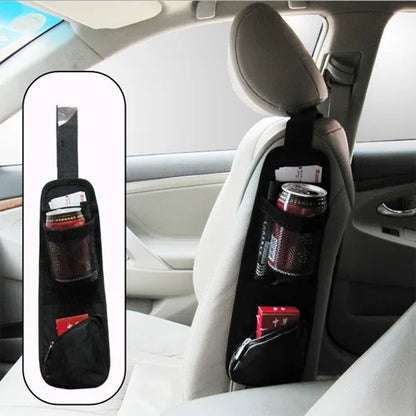 Car Seat Organizer Multifunctional Oxford Fabric Car Back Multi Pocket Storage Bag with Tablet Holder Protector for Kids