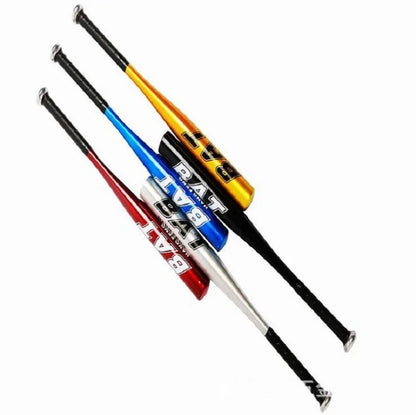 20-inch Aluminum Alloy Baseball Bat Set with Softball Gloves - Four Piece Outdoor Sports Equipment Home Self-Defense Tool