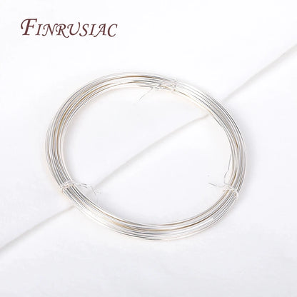 5 Meters 18K Gold Plated Copper Wire DIY Jewelry Making Brass Metal Wire For Handmade Wire Jewelry Crafts