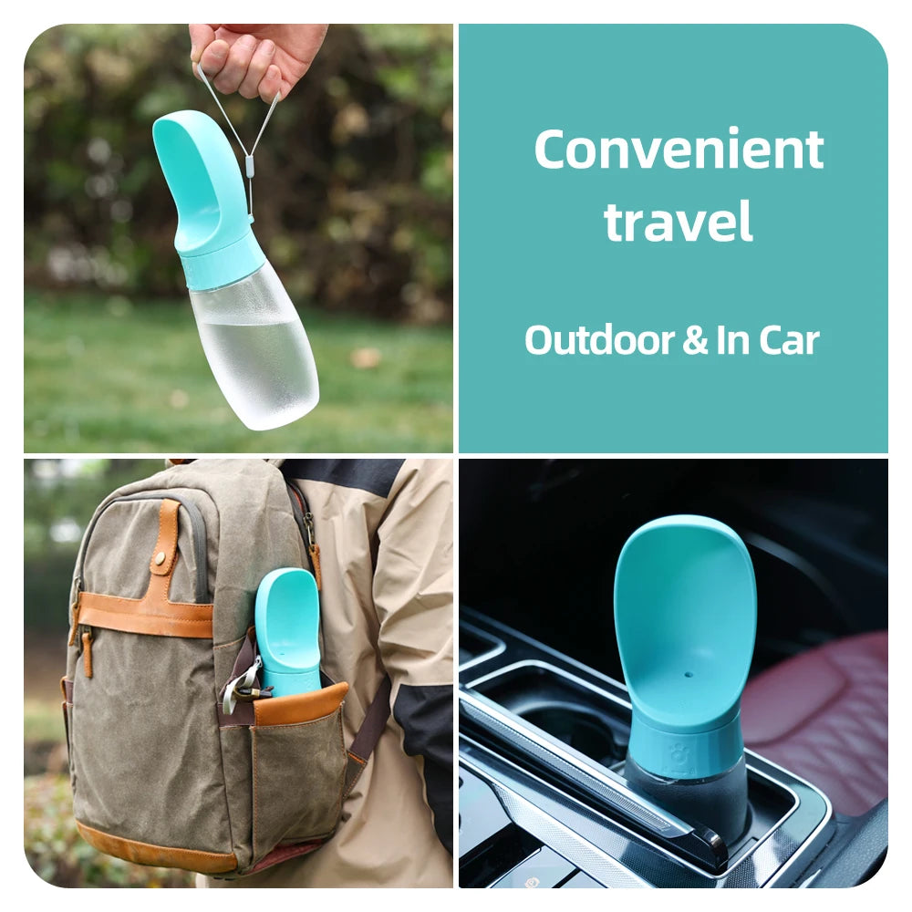 300ml 500ml Big Dog Water Bottle Portable Drinking Bowl For Small Dogs Cat Travel Hiking Puppy Pet Water Dispenser Cup Labrador