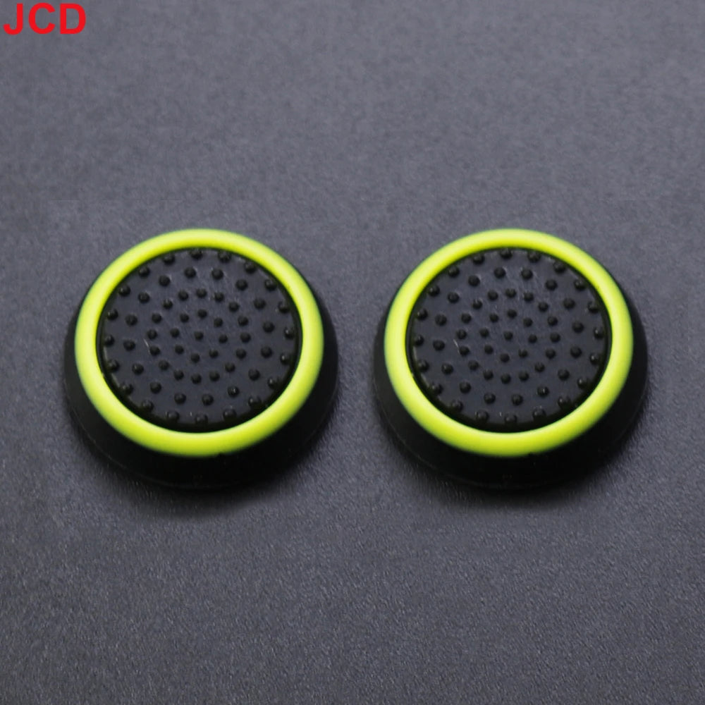 JCD 2pcs For PS3 PS4 PS5 Xbox one/360/Series S X Switch Pro Game Controllers Thumb Silicone Stick Grip Cap Cover Accessory