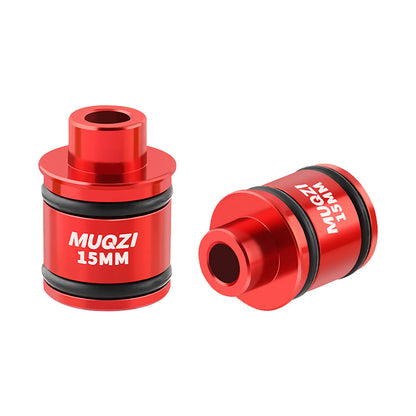 Bicycle Hub Bike Hub Converter End Cap 12/15mm to 9mm QR Adapter Converter End Cap 15 to 9mm/12 to 9mm Outdoor Sport Enthusiasts
