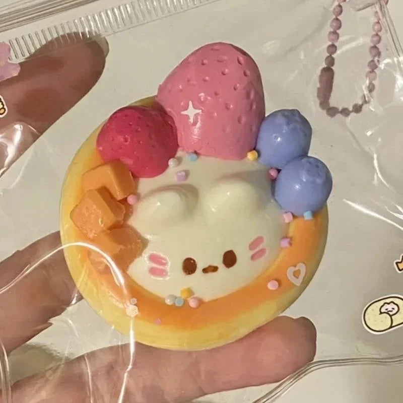 decompre 2026Kawaii Cartoon Egg Tart  Antistress Foot Squishy Toy,Fidget Squeeze Toy, Mochi Squishy, Stress Reliever,fidget Toys
