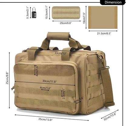 Large Capacity Outdoor Tactical Storage Bag Multi-Functional Sports Handbag Single-Shoulder Tactical Backpack for Sports