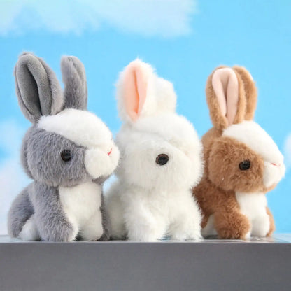 Ultrasoft Stuffed Animal Plush Bunny Rabbit Toy for Kids Girl Lovely Animal Doll Baby Toy Plushie Handbag Ornament Pendant