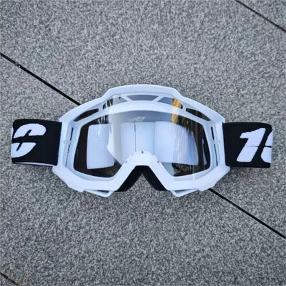 Off-Road MTB Protective Eyeglasses Heavy Wind Sand Resistance Shockproof Clear Lens For Rough Terrain Cycling