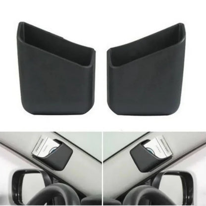 1Pair Car Organizer Auto Truck Pillar Storage Box Cigarette Phone Glasses IC Card Holder Organizers Bag Car Styling Accessories