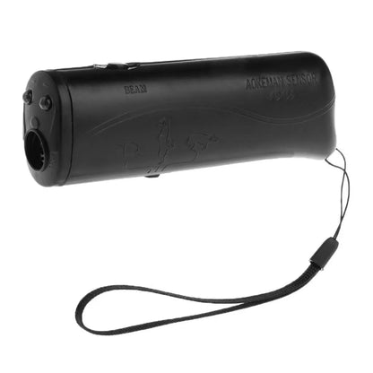 Ultrasonic Dog Bark Deterrent Trainer with LED Light for Pet Training Stop Bark Control Device