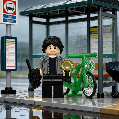 For G0186 Movie Series "Master Dustin" Building Block Minifigure Toy Collectible Plastic Action Figure Compatible Toy