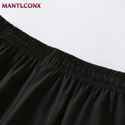 Newest Summer Shorts Men Gym Sport Running Fitness Workout Man Short Pants Breathable Quick-drying Drawstring Men's Shorts Black