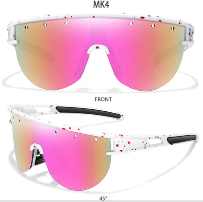 3-8 Year Old Children Outdoor Sunglasses Kids Boys Girls Bicycle Glasses UV400 Youth Sport Baseball Camping Mtb Bike Eyewear